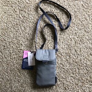 Vera Bradley NWT Gray Crossbody Bag